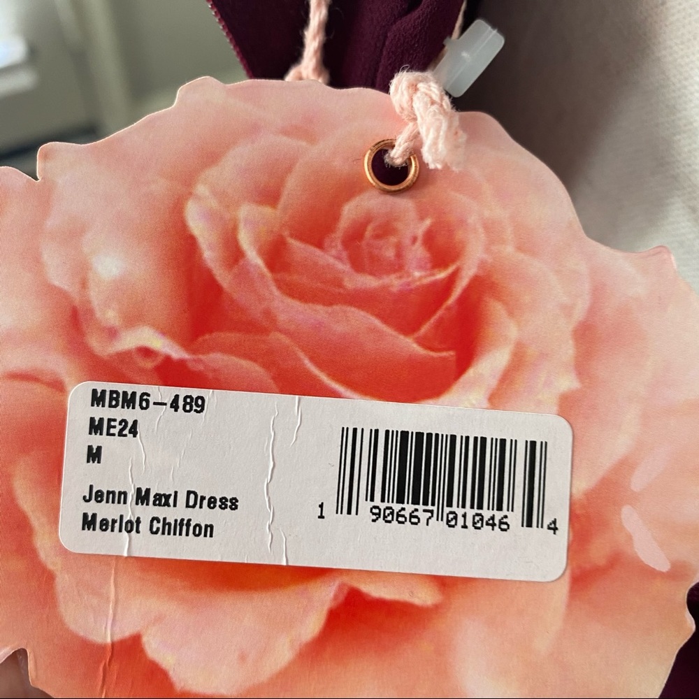 Show Me Your Mumu Merlot Jenn Maxi Dress - Picture 6 of 7